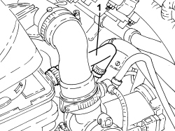IDLING ENGINE OIL VAPOUR INLET LINE - R.R.