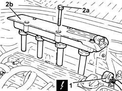 SINGLE TAPPET COVER -R.R AND REPLACE GASKET