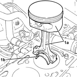 CONNECTING ROD AND PISTON SET - R.R
