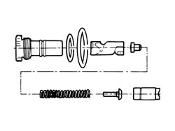 TIMING SYSTEM FIXED HYDRAULIC TENSIONER - R R