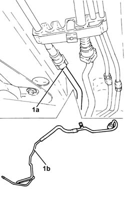 FRONT FUEL DELIVERY LINE - R.R.