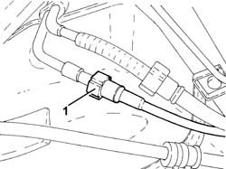 INTERMEDIATE FUEL DELIVERY HOSE - R.R.