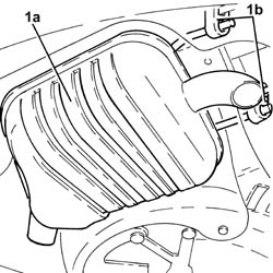 EXHAUST PIPE ASSEMBLY - R + R