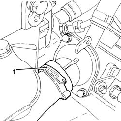 UPPER RADIATOR COOLANT OUTLET HOSE - R.R.