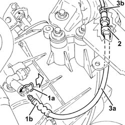 SUPPLY HOSE TO OPERATING CYLINDER - R.R.