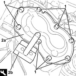 GEARBOX REAR COVER - R + R.