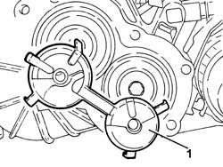 GEARBOX REAR COVER - R + R.