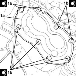 GEARBOX REAR COVER - R + R.