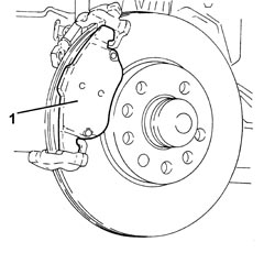 FRONT BRAKE CALIPER (ONE) - R.R