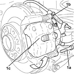 REAR BRAKE PADS - REPLACE