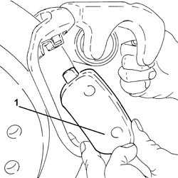 REAR BRAKE PADS - REPLACE