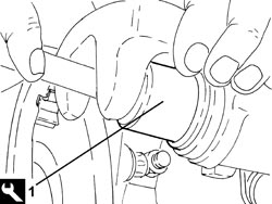 REAR BRAKE PADS - REPLACE