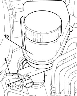 BRAKE FLUID RESERVOIR - R + R AND WASH INSIDE