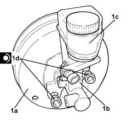 BRAKE SERVO/BRAKE PUMP ASSEMBLY - R.R.