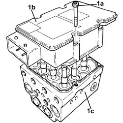 ABS ELECTRONIC CONTROL UNIT - R+R