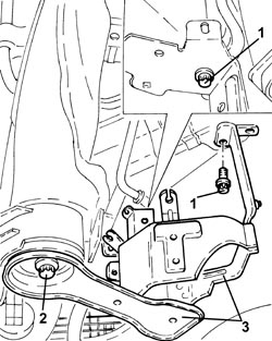 POWER STEERING PUMP SUPPORT - R R