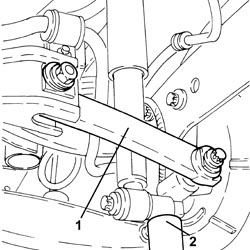 REAR SUSPENSION FRONT WISHBONE (ONE)- R R