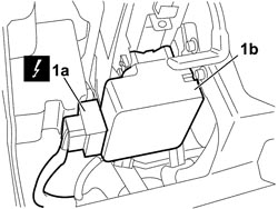 STEERING LOCK - R.R