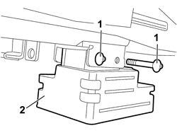 STEERING LOCK - R.R
