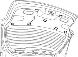 TAILGATE INTERIOR PANEL - R+R