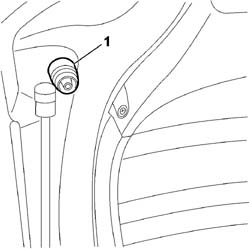 TAILGATE - ADJUST STRIKER AND ADAPT SEAL IF NECESSARY