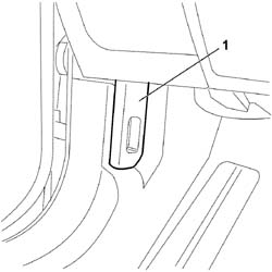 BONNET LID OPENING LEVER - R+R