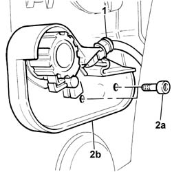 BONNET LID OPENING CONTROL - R.R.