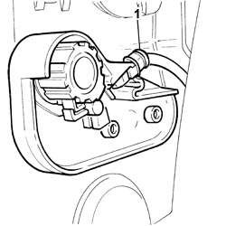 BONNET LID OPENING CABLE - R R