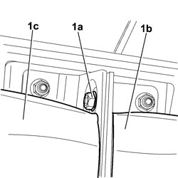 SPLIT REAR SEAT LEFT BACKREST - R.R.