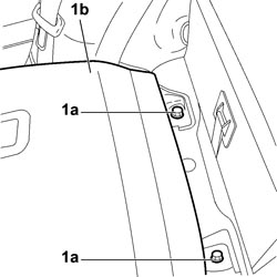 SPLIT REAR SEAT RIGHT BACKREST - R.R.