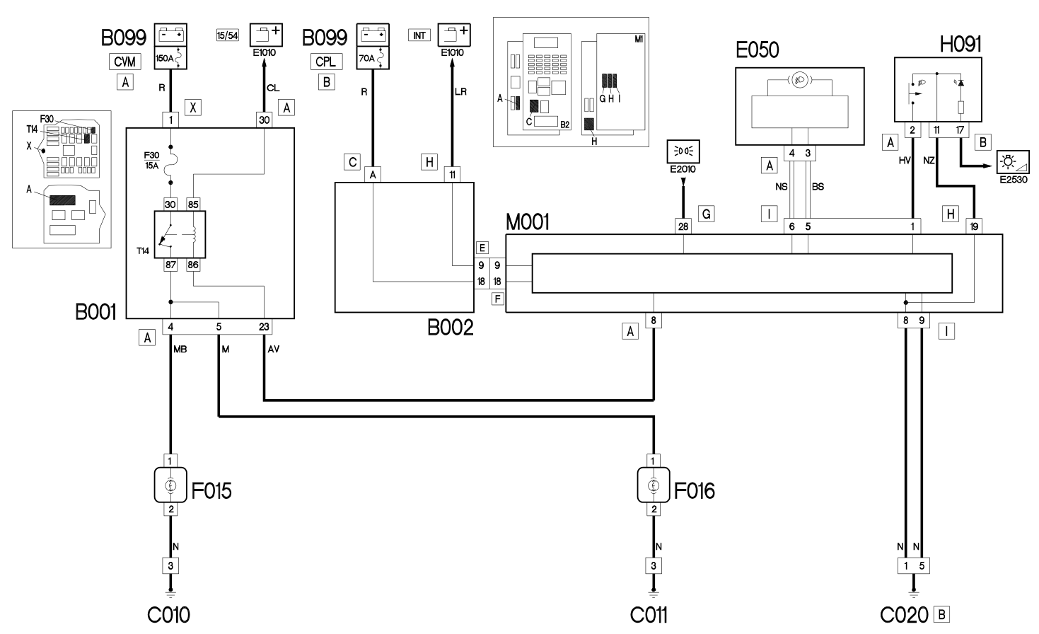 FOG LIGHTS - WIRING DIAGRAM