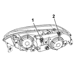 HEADLAMP/LIGHT CLUSTER LIGHT BEAM - POSITION