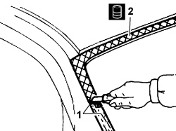 WINDSCREEN GLASS - R.R INCLUDING CLEANING HOUSING