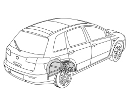 R.R. REAR INNER WHEEL ARCH