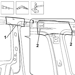 R.R. REAR WING FRAME
