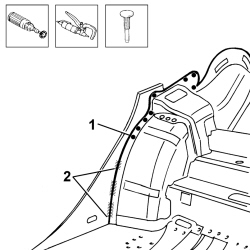R.R. REAR WING FRAME