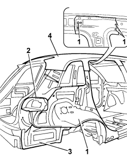 R.R. REAR WING FRAME