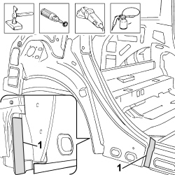 R.R. REAR WING FRAME