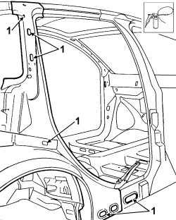 R.R. REAR WING FRAME