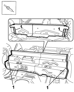 RR CROSS MEMBER UNDER REAR SEAT