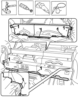 RR CROSS MEMBER UNDER REAR SEAT