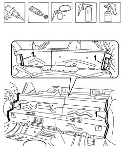 RR CROSS MEMBER UNDER REAR SEAT