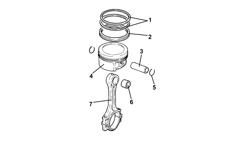 GENERAL REMARKS - PISTONS AND CONNECTING RODS