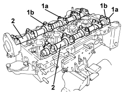 SINGLE CYLINDER HEAD, REMOVED - OVERHAUL