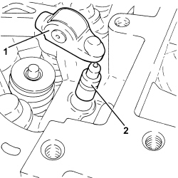 SINGLE CYLINDER HEAD, REMOVED - OVERHAUL