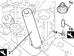 SINGLE CYLINDER HEAD, REMOVED - OVERHAUL