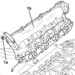 INLET MANIFOLD - R + R AND REPLACE SEAL