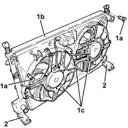 ENGINE COOLING RADIATOR - R + R