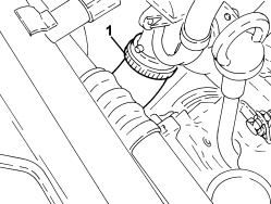 LOWER RADIATOR COOLANT OUTLET HOSE - R.R.