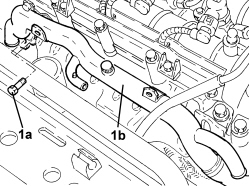 WATER PUMP RIGID COOLANT INLET PIPE - R.R.